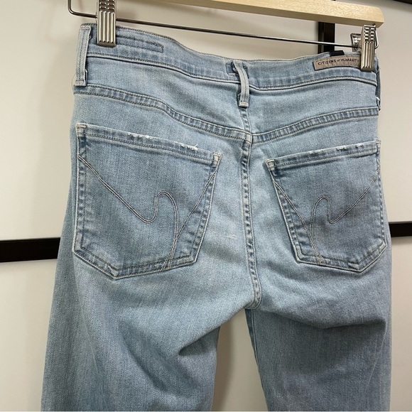 [25] Citizens of Humanity Avedon Ankle Ultra Skinny Light Wash Denim Jean Women - Picture 6 of 15